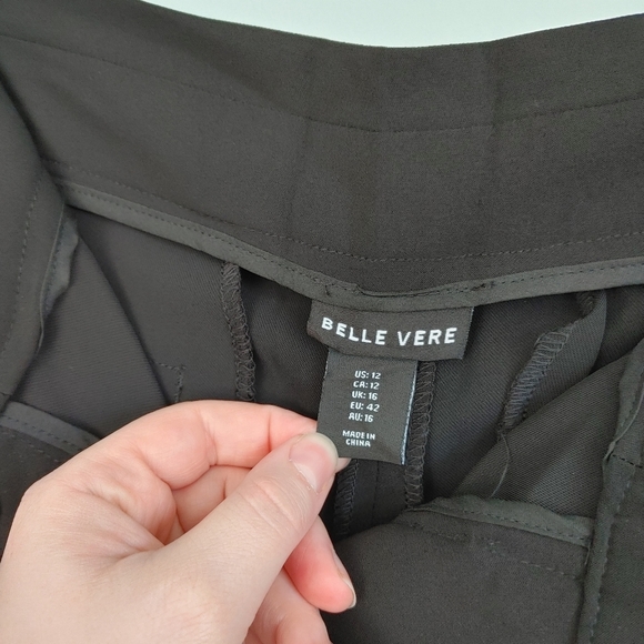 Belle Vere | tie waist trousers - Picture 6 of 10